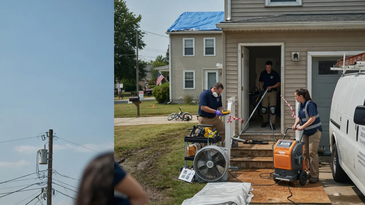 Water Damage Repair in Salina, PA near me
